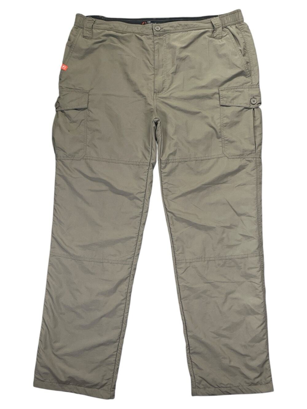 American Outdoorsman Fleece Lined Pants Cray Dark Khaki 38x32 Outdoor Hiking